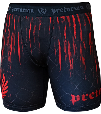 Spodenki Vale Tudo Pretorian Red Splash