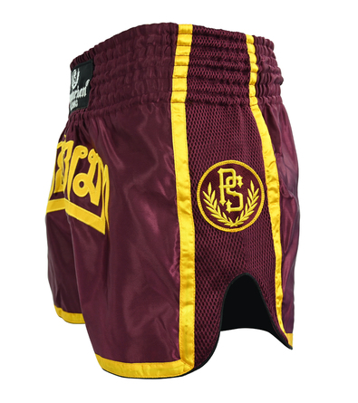 Spodenki Muay Thai Pretorian Elite - bordowe