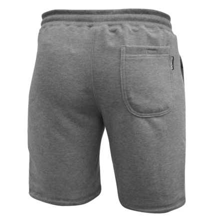 Cotton shorts Pretorian "Public Enemy" - Grey