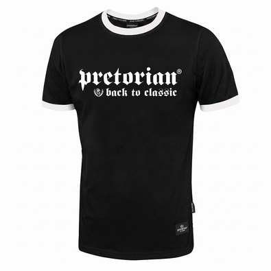 Koszulka Pretorian Ringer Back to classic - czarna