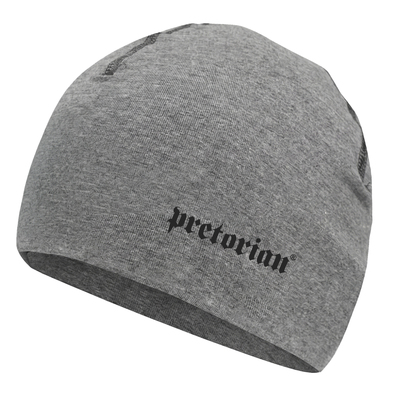 Czapka Pretorian Logo - szara