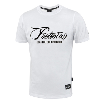 T-shirt Pretorian Death Before Dishonour Classic - white