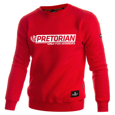 Sweatshirt Pretorian Side - red