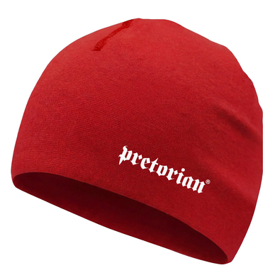Czapka Pretorian "Logo" - czerwona
