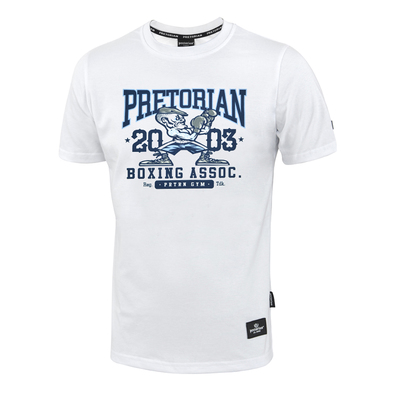 Koszulka Pretorian "Boxing Assoc." - biała