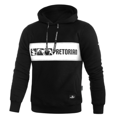 Bluza z kapturem Pretorian Fight Division - czarna