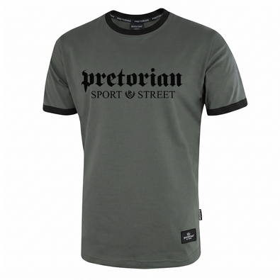 Koszulka Pretorian Ringer "Sport & Street" - khaki