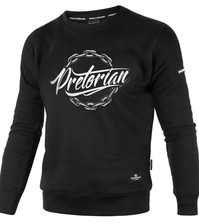 Sweatshirt Pretorian No Mercy - black