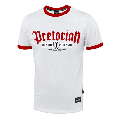 T-shirt Pretorian Strength - white/red