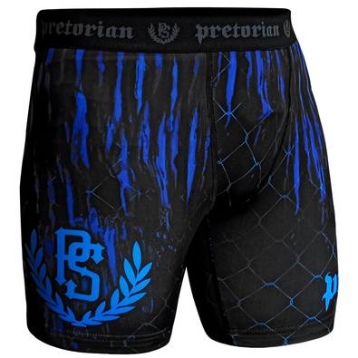 Spodenki Vale Tudo Pretorian Blue Splash