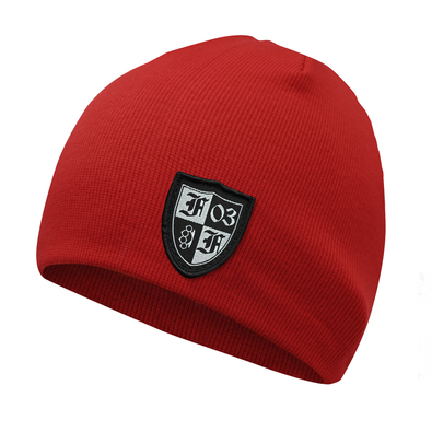 Beanie Pretorian "Shield - Football Fanatics" - red