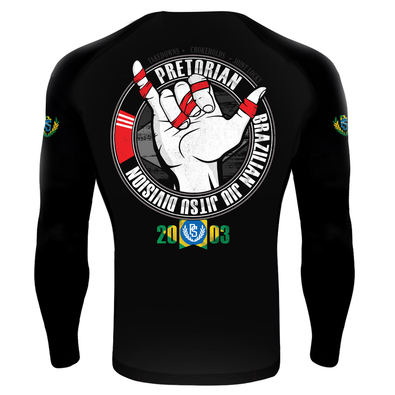 Rashguard longsleeve Pretorian Brazilian Jiu Jitsu