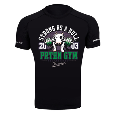 Rashguard short sleeve Pretorian Strong as a Bull!