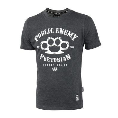T-shirt Pretorian Public Enemy - graphite