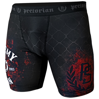 Vale Tudo Shorts Pretorian Public Enemy black