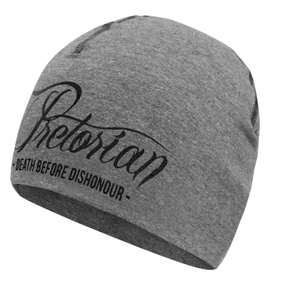 Beanie Pretorian "Death Before Dishonour" - grey 