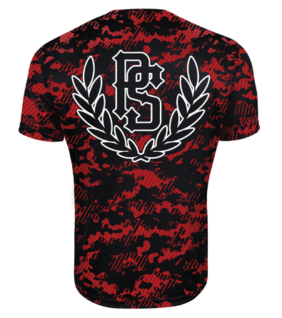 Sport T-shirt MESH Pretorian Red Camo