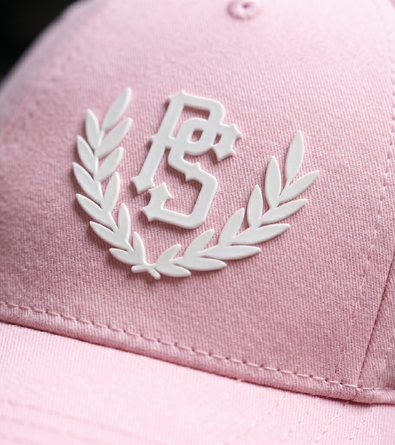 Pretorian PS 3D White Cap - Pink
