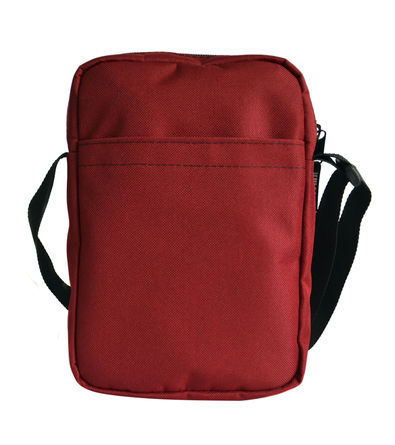 Shoulder bag Pretorian Logo - maroon