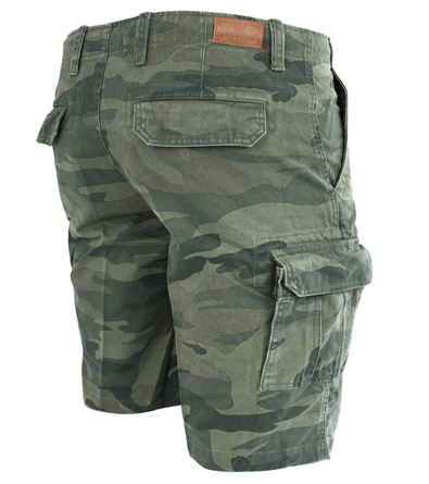 Cargo shorts Pretorian Vintage - dark camo