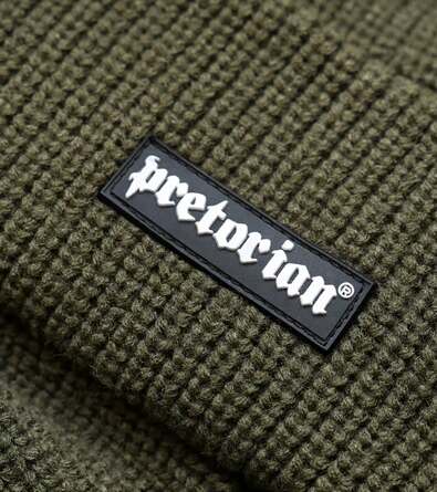 Pretorian Ribbed Logo 3D Winter Hat - khaki