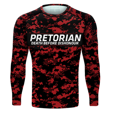 Rashguard longsleeve Pretorian Red Camo