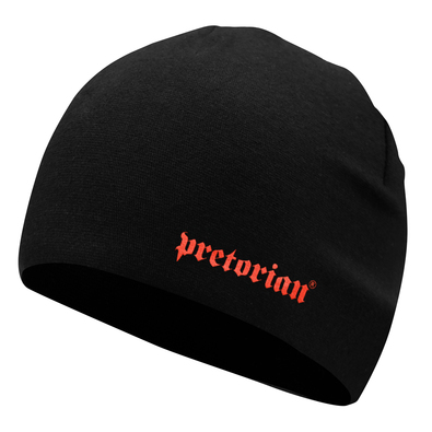 Czapka Pretorian Logo - czarno/czerwona
