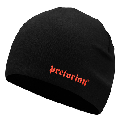 Beanie Pretorian "Logo" - black/red