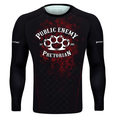 Rashguard longsleeve Pretorian Public Enemy