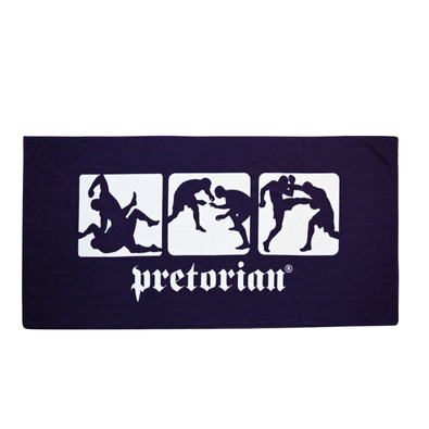 Ręcznik Pretorian Mixed Martial Arts Navy blue/White