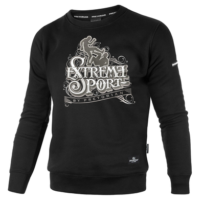 Sweatshirt Pretorian Side - Black