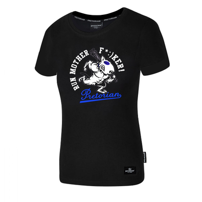  Women's T-shirt Pretorian Run motherf*:)ker! - Black