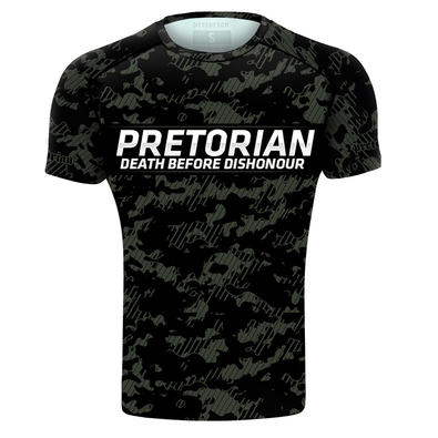 Rashguard short sleeve Pretorian Khaki Camo