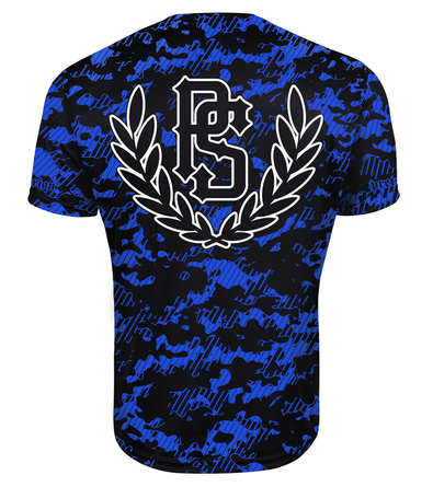 Sport T-shirt MESH Pretorian Blue Camo