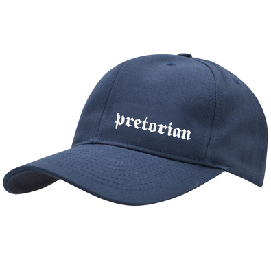 Czapka z daszkiem Pretorian Logo White - granatowa