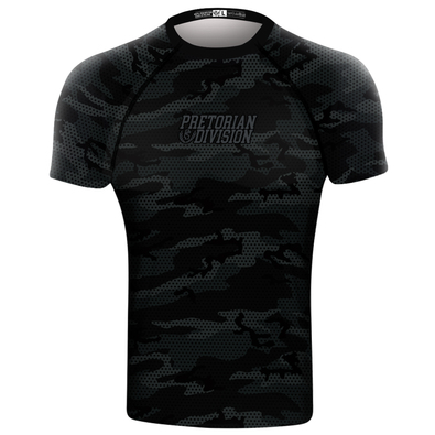 Rashguard short sleeve Pretorian Black Camo