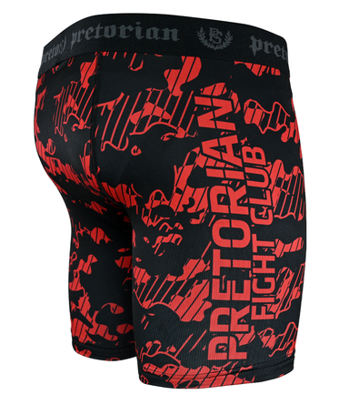 Vale Tudo Shorts Pretorian Red Camo