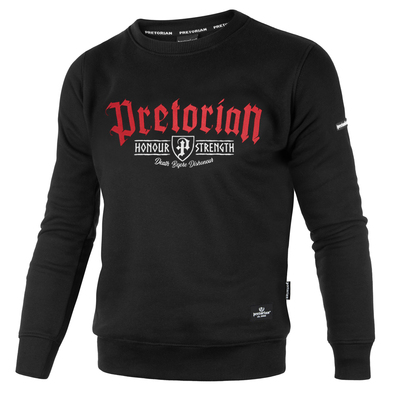 Sweatshirt Pretorian "Strength" - black