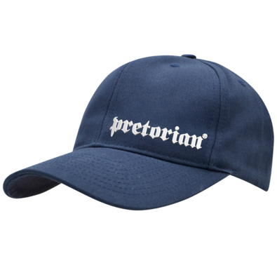 Czapka z daszkiem Pretorian Logo 3D White - granatowa