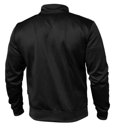 Polyester sweatshirt Pretorian "Line" - black