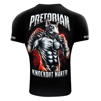 Rashguard short sleeve Pretorian Knockout Maker