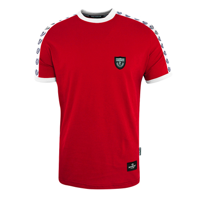 T-shirt Pretorian Stripe - red