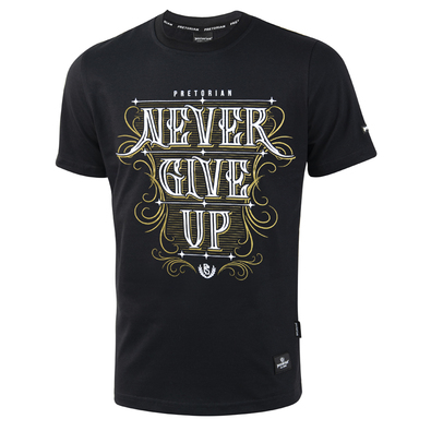 T-shirt Pretorian Never give up 