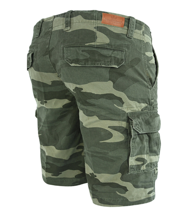 Cargo shorts Pretorian Vintage - dark camo