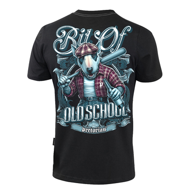 Koszulka Pretorian "Bit of Old School" - czarna