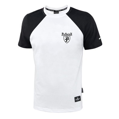 T-shirt Pretorian "Shield Old Logo" - white