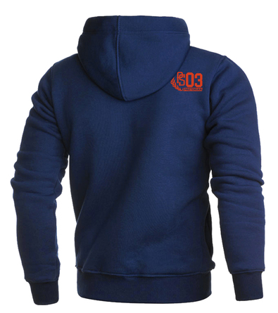 Hoodie Pretorian Side - navy blue