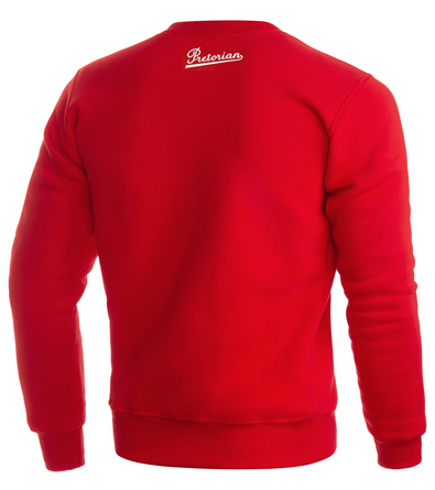 Sweatshirt Pretorian Run motherf*:)ker! - red