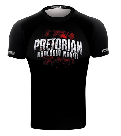 Rashguard short sleeve Pretorian Knockout Maker