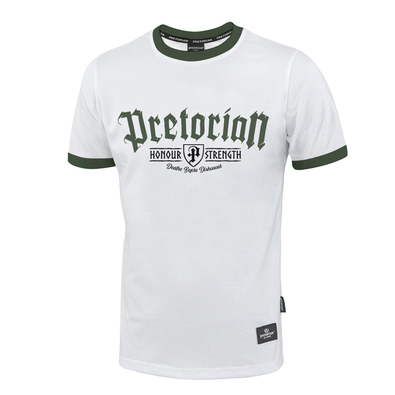T-shirt Pretorian Strength - white/khaki